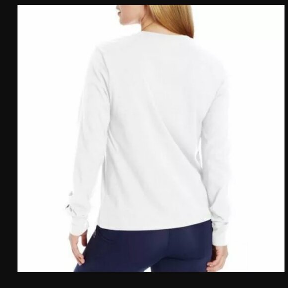 Champion Women's Long-Sleeve Tee T-Shirt 100% Cotton (M) NWOT! - Picture 4 of 11